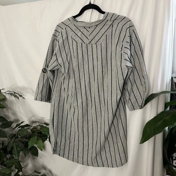 Vintage St. Louis Cardinals Baseball Jersey Tunic Stripe Gray - Picture 8 of 8